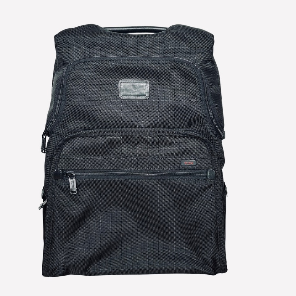TUMI Alpha Slim Solutions Brief Pack 26172DH Black Nylon Backpack
